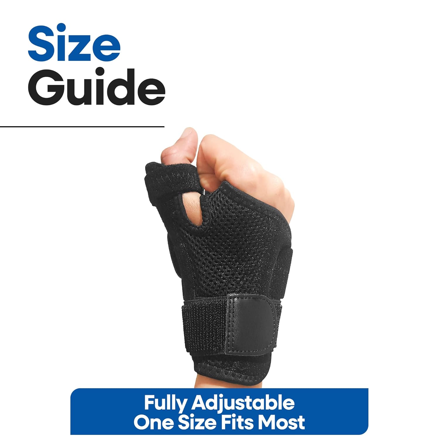 CMC joint support hand wrist stabilizer for arthritis tendonitis tenosynovitis

