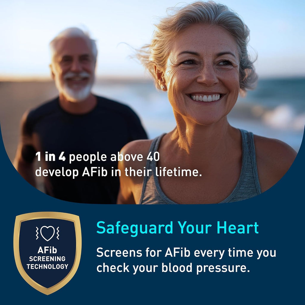 OMRON Platinum Upper Arm Blood Pressure Monitor with AFib Detection, Bluetooth

