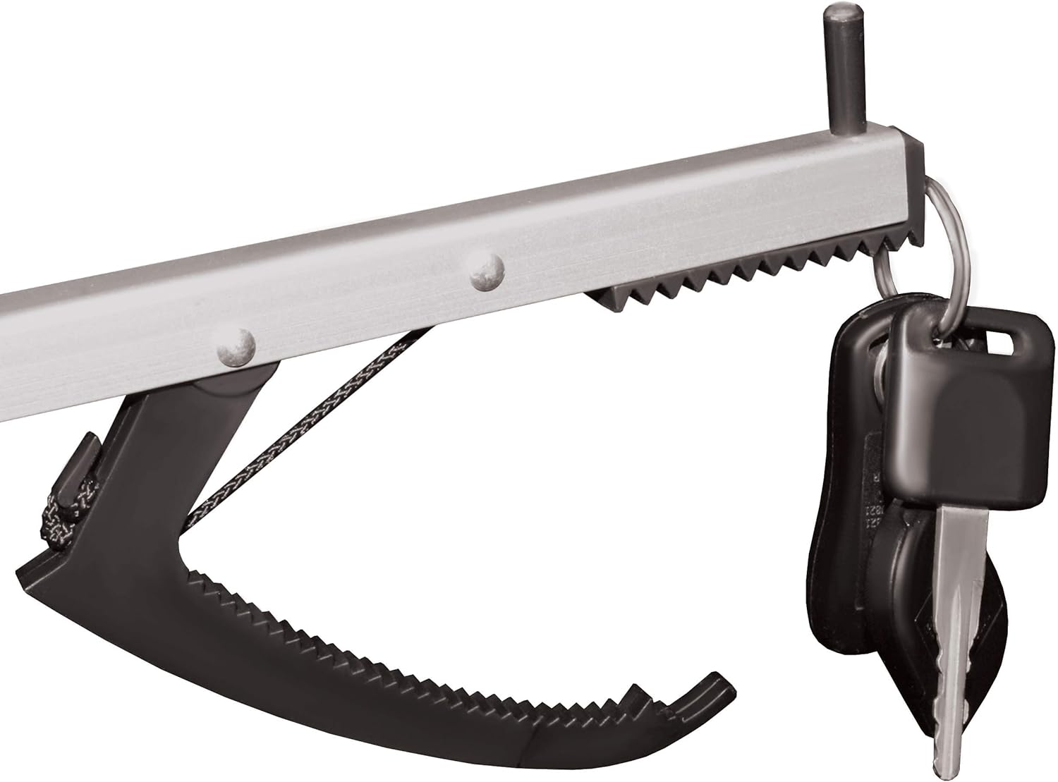 Rehabilitation Advantage Aluminum Reacher Grabber, Magnetic Tip, Rubber Jaws, 26 in

