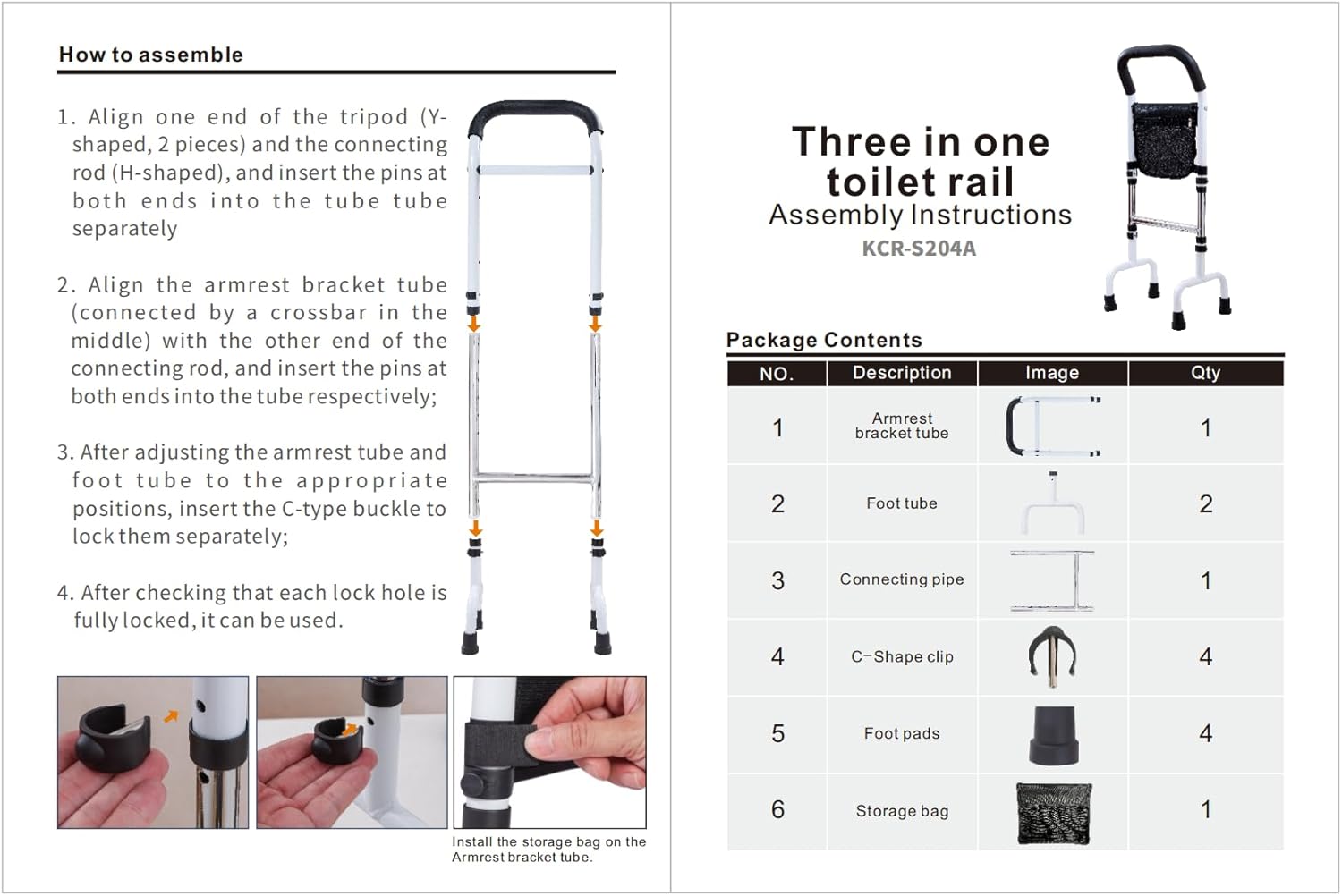 Walking Cane for Mobility Support, Height Adjustable, Anti-Slip Grip, Steel Frame


