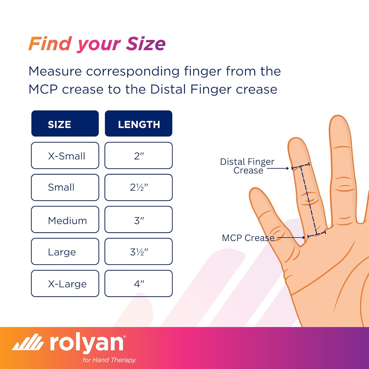 Rolyan Sof-Stretch Finger Extension Splint, Adjustable Latex-Free Finger Brace

