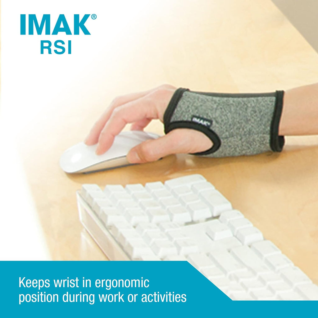 Brownmed IMAK RSI Computer Glove Compression Wrist Brace for Carpal Tunnel Support

