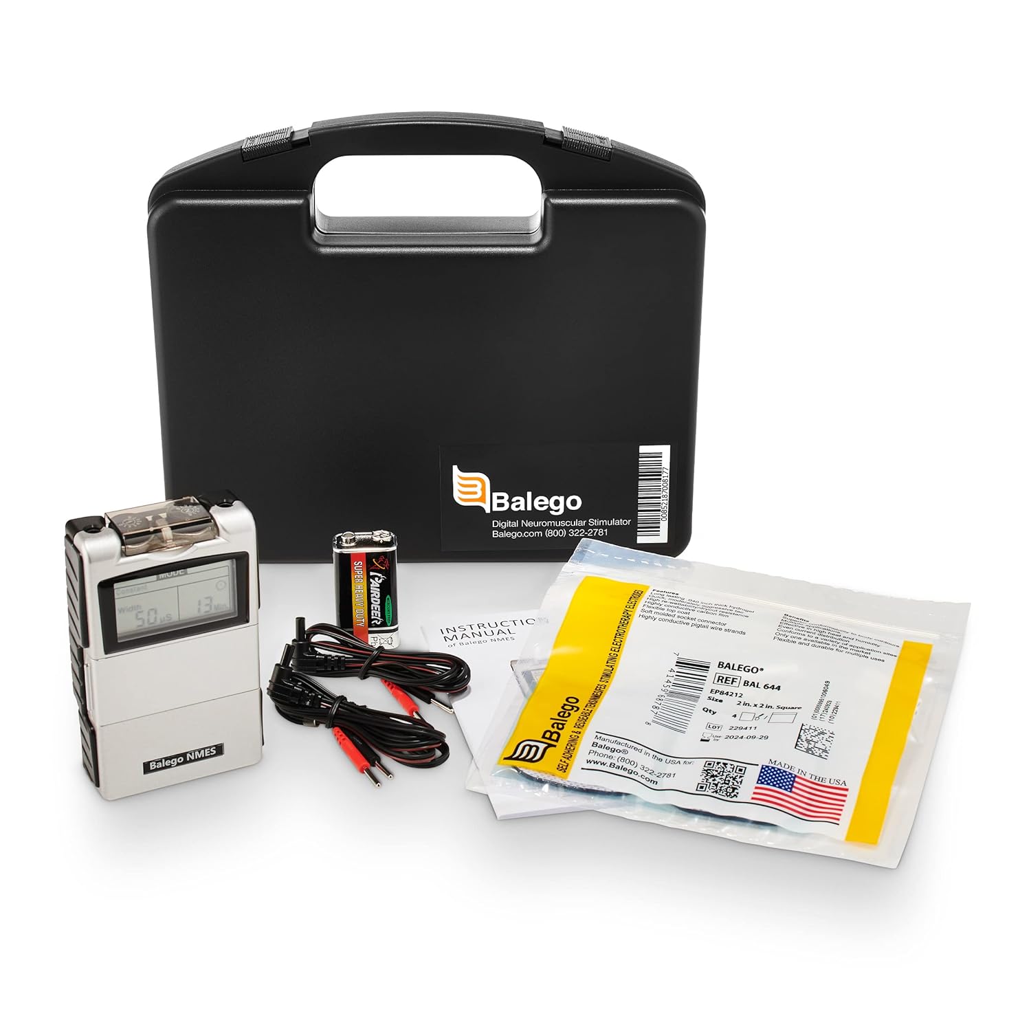 Balego EMS Digital Neuromuscular NMES Stimulator for OTC Use

