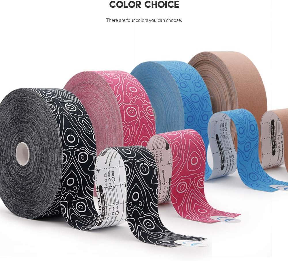 OKTape Pro Kinesiology Tape Bulk Roll, 2 in x 103 ft, Elastic Latex-Free

