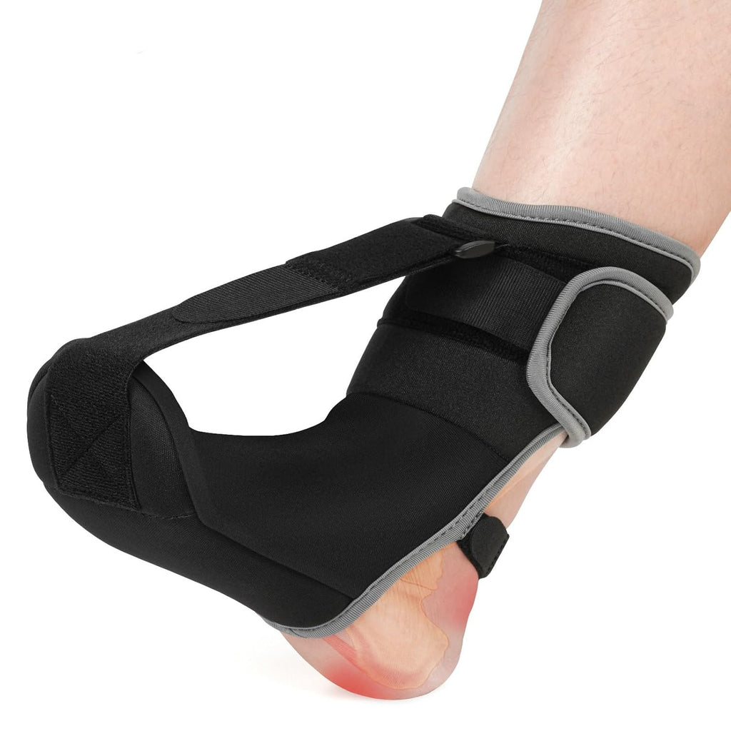 Moohome Plantar Fasciitis Night Splint Sock for Heel Pain, Achilles Tendonitis

