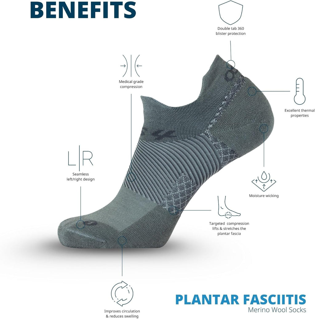 OS1st FS4 Plantar Fasciitis Socks Merino Wool

