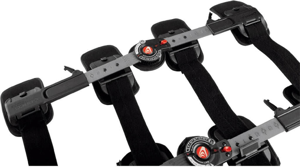 Breg Post-Op Knee Brace with ROM Hinge for Flexion and Extension Control

