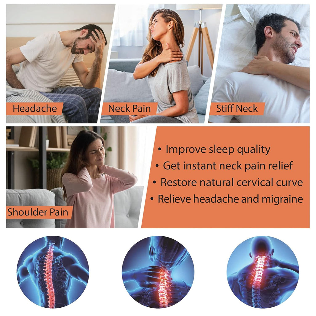 iSTIM WeTrac Cervical Neck Traction Device for Home Use with Carry Bag

