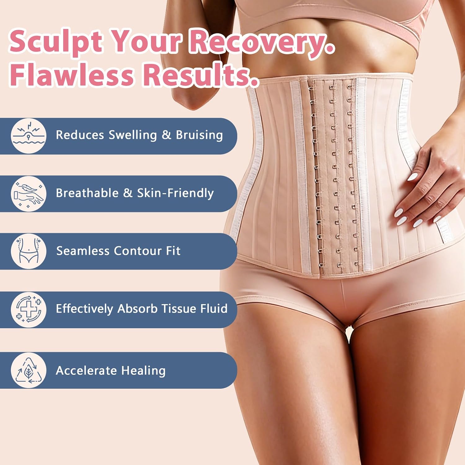 Latex-Free Lipo Foam Pads for Post-Surgery Compression, Medical-Grade PU Sheets


