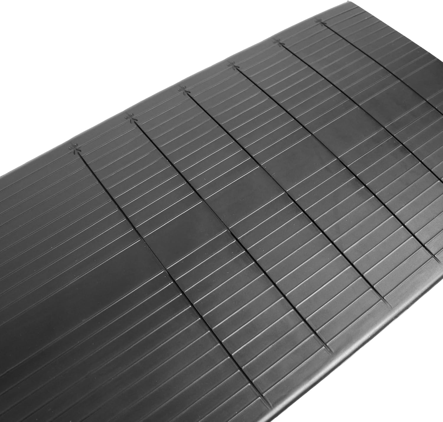 KMINA Wheelchair Door Threshold Ramp Thin Non-Slip Rubber for Doorways, Patented

