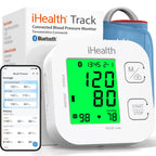 iHealth Track smart upper arm blood pressure monitor with wide range Bluetooth cuff