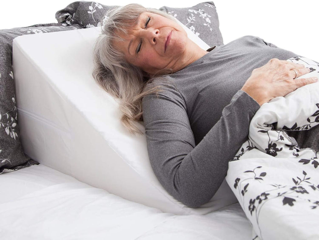 DMI Foam Bed Wedge Pillow and Triangle Wedge for Head, Neck and Leg Elevation

