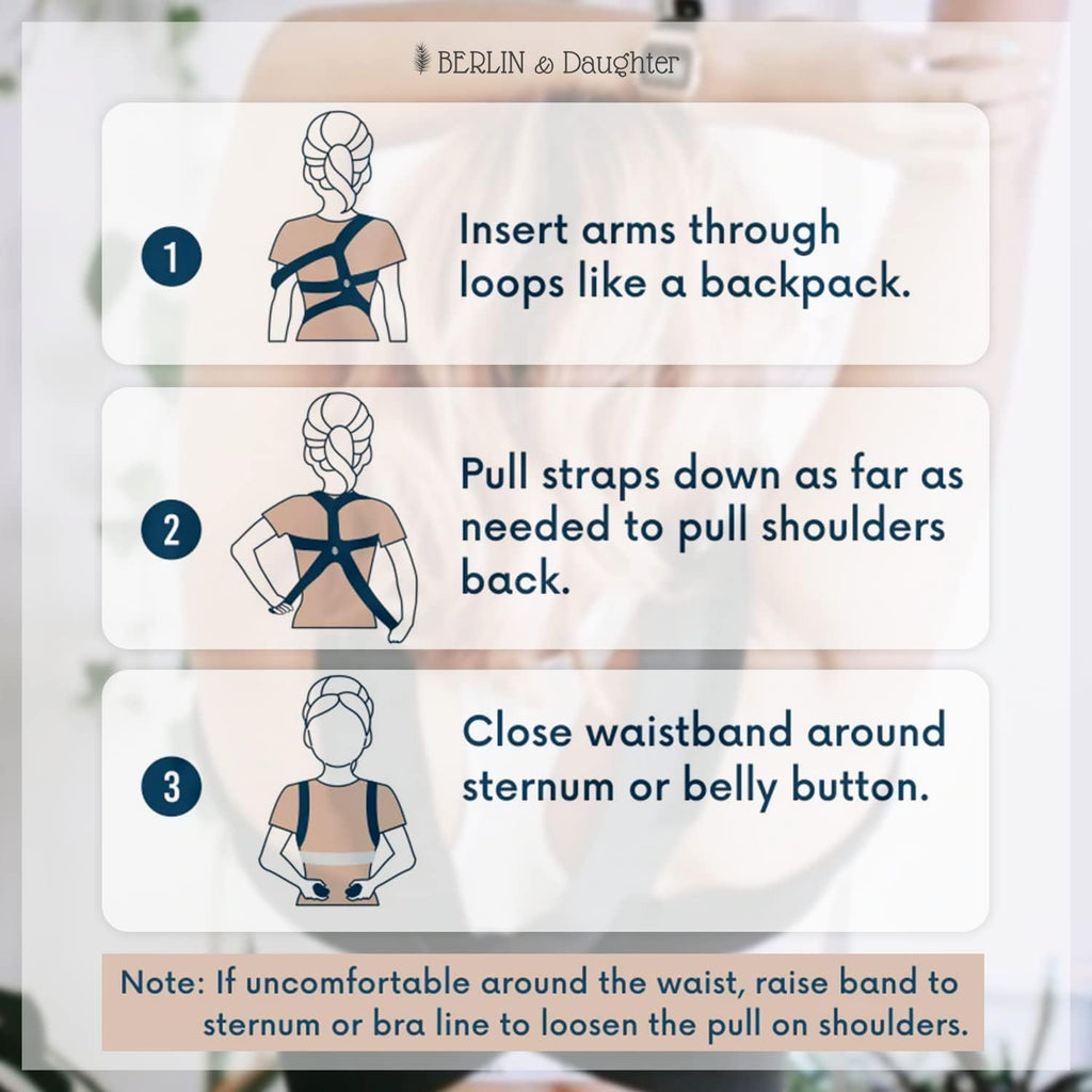 Posture Corrector Breathable Clavicle Back Support Brace Adjustable Lumbar Support

