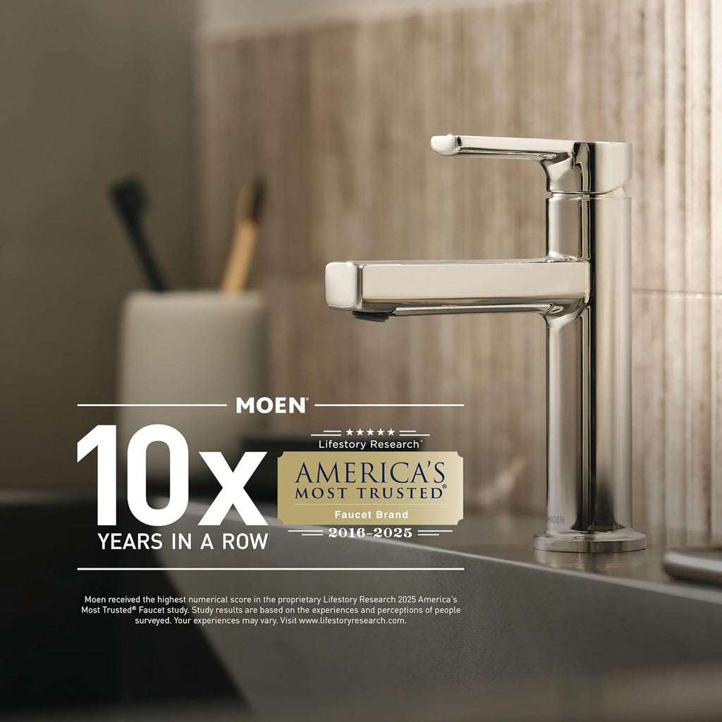 Moen Home Care Bathroom Safety Handrail with Storage Shelf, 16 in, R2356DBN

