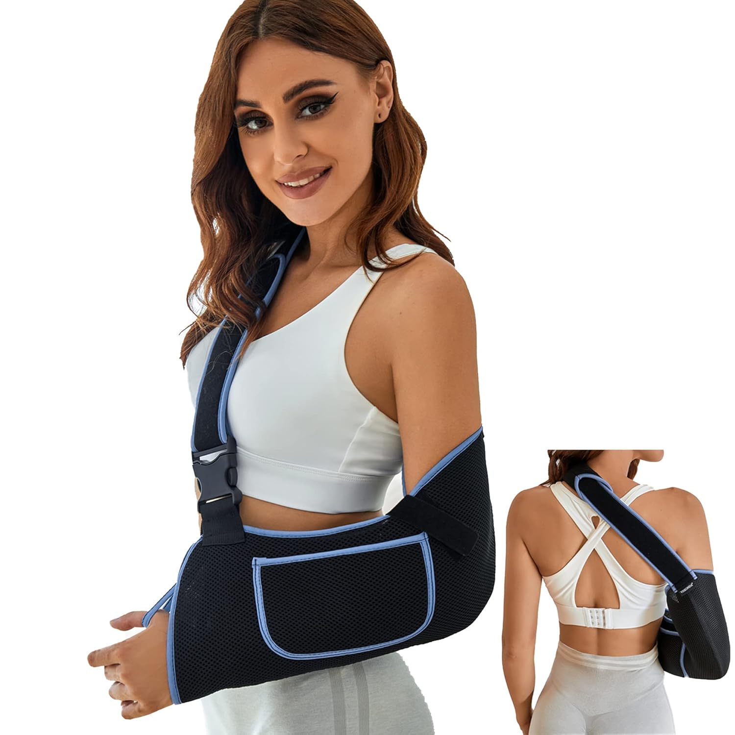 VISKONDA Arm Sling Shoulder Immobilizer Rotator Cuff Support Brace

