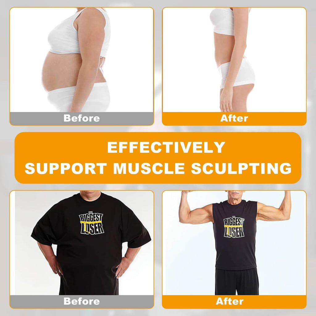 Electronic Muscle Stimulator EMS for Abdominal Toning, 8 Modes

