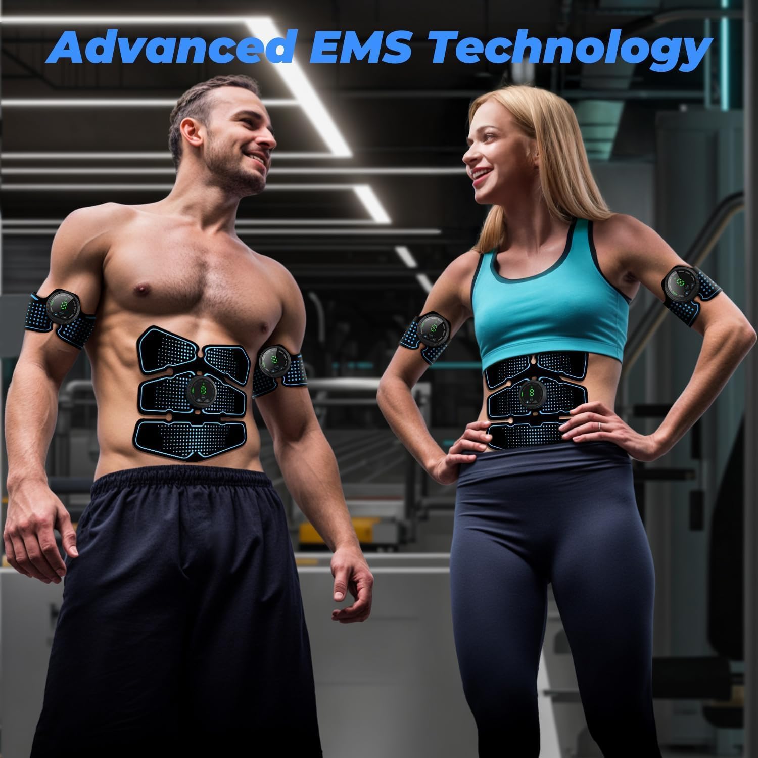 Body Control Muscle Stimulator for Arms, Abdomen, Thighs and Buttocks

