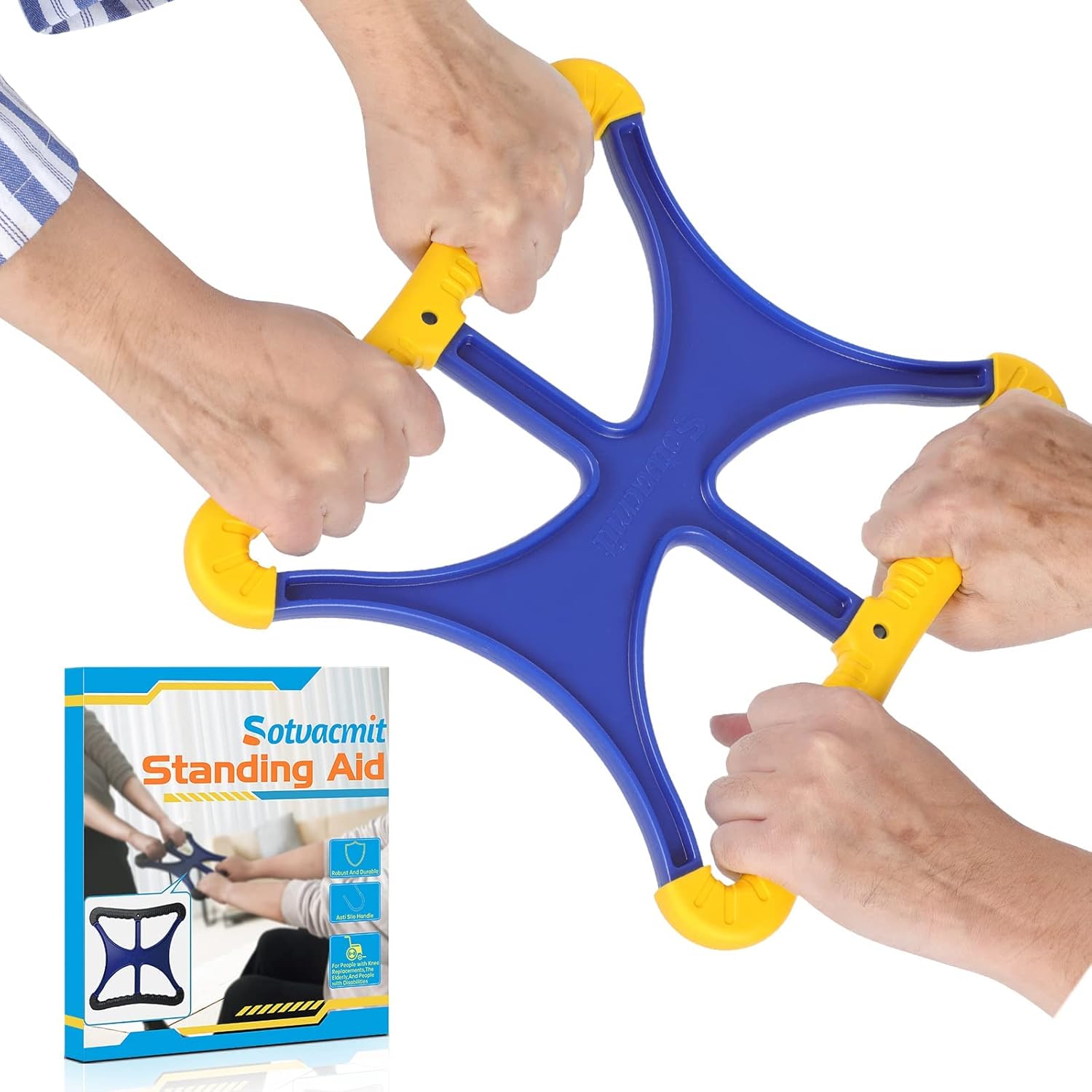 Liberty Lift Assist Standing Aid for Elderly, No-Slip Grip Handles, Portable

