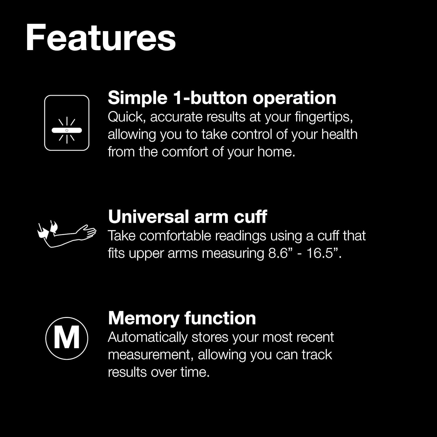 Braun ExactFit 1 Upper Arm Digital Blood Pressure Monitor with Adjustable Cuff BUA5000

