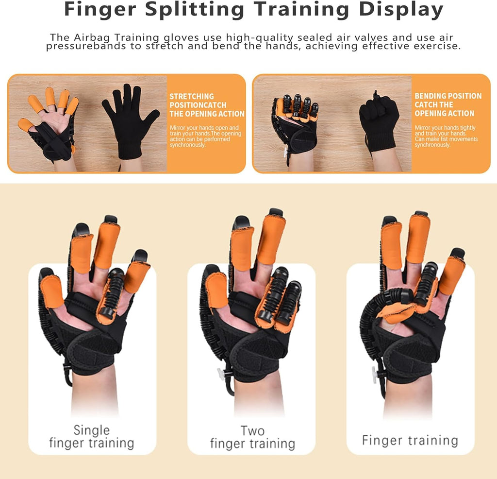 Rehabilitation Robot Gloves for Stroke Recovery, Hemiplegia Hand Therapy

