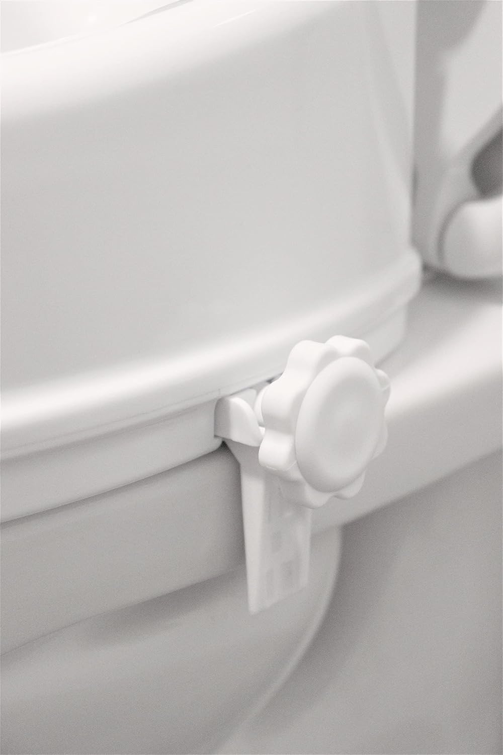 PEPE Mobility Raised Toilet Seat with Lid for Elderly, Round and Elongated

