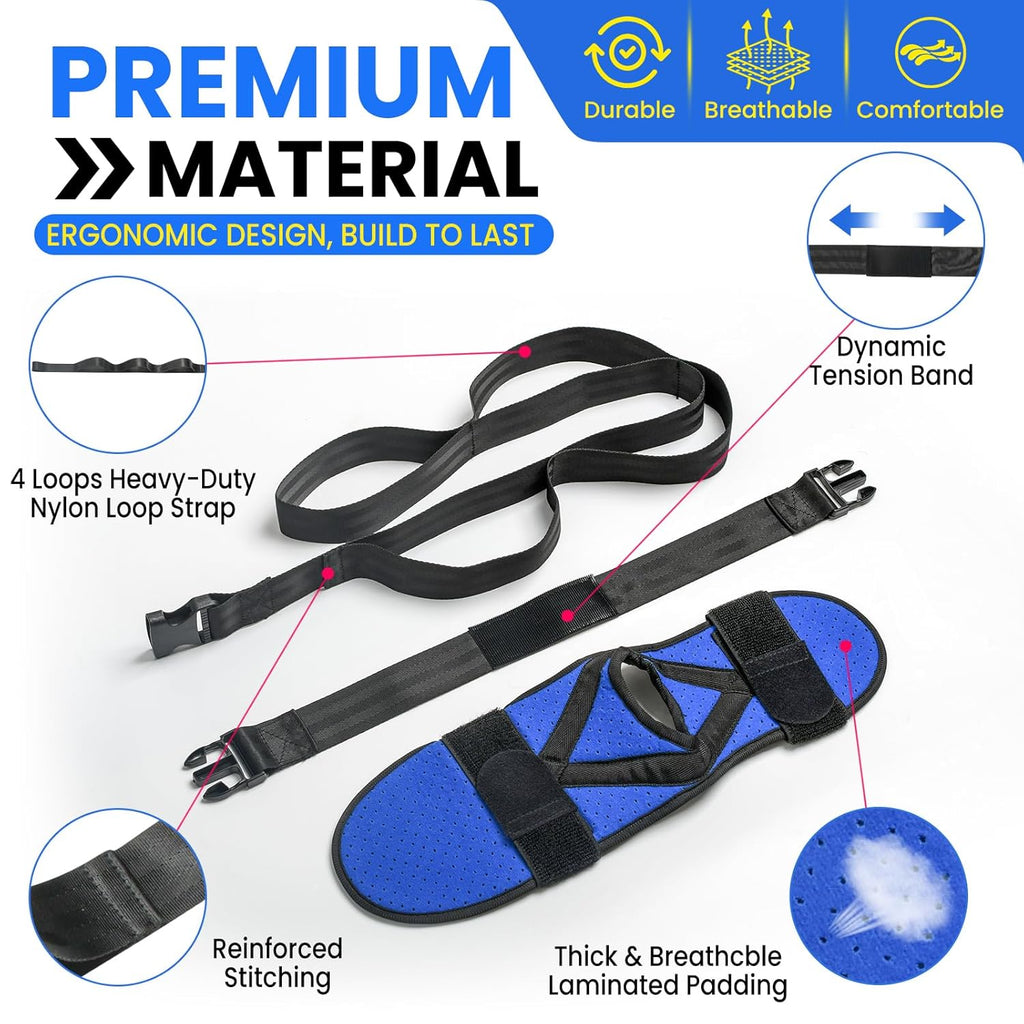 JNATER Knee Replacement Recovery Aids for Knee Rehabilitation, Stretching Straps

