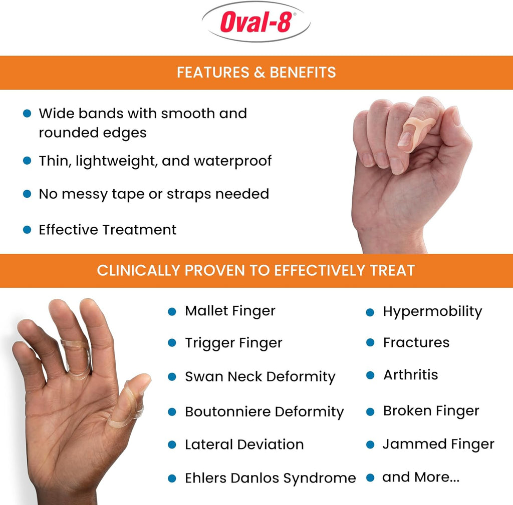 Oval-8 Finger Splint Multi-Size Assortment

