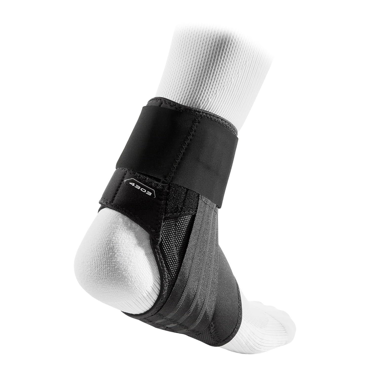McDavid Low Profile Lace-Free Ankle Brace, Phantom Rear-Entry Support for Basketball


