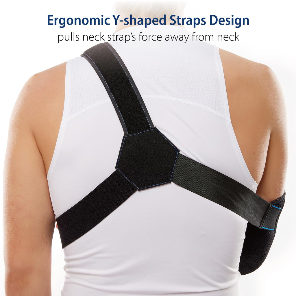 Comforband Deluxe Shoulder Immobilizer Arm Sling, Adjustable Straps for Rotator Cuff

