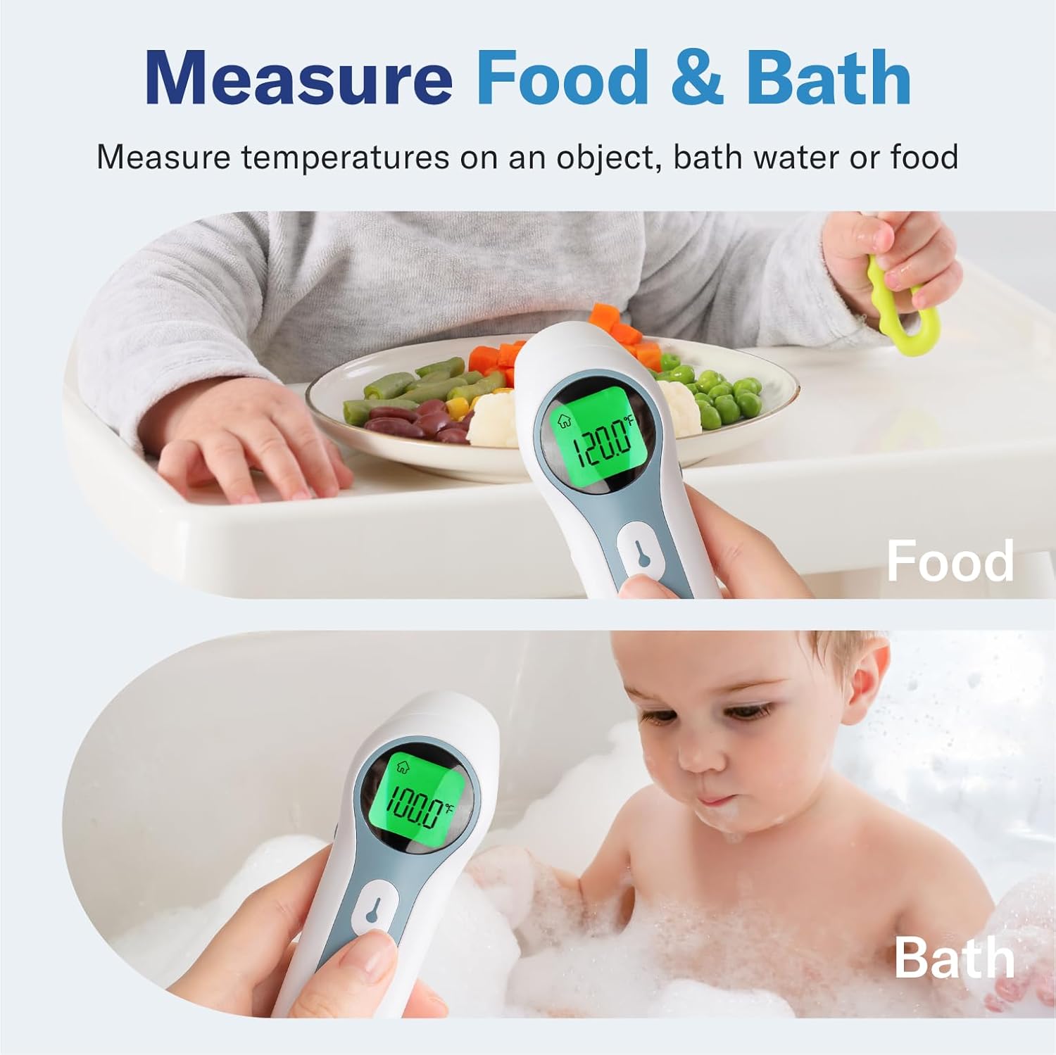 Alcedo Digital Infrared Forehead & Ear Thermometer for Adults, Kids, and Baby

