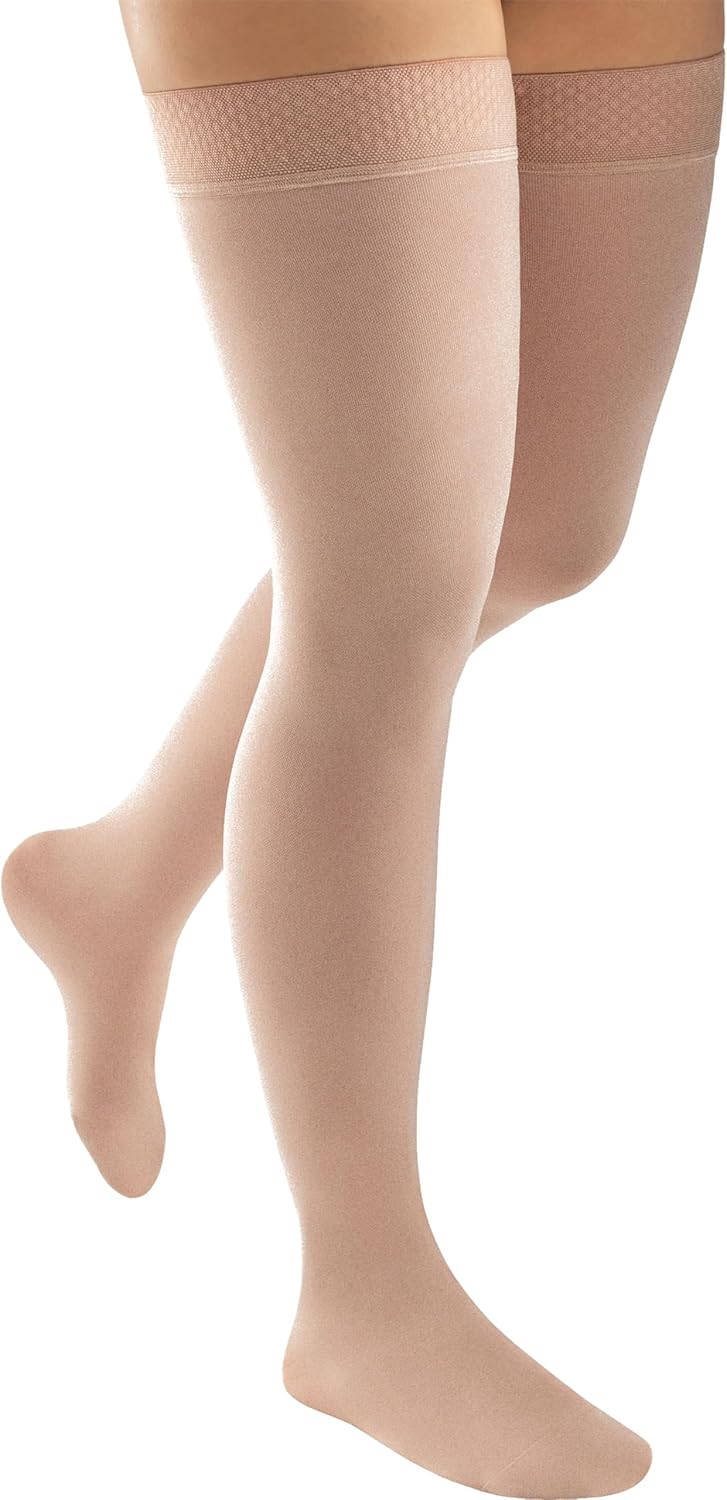 JOBST Activa Opaque 20–30 mmHg Compression Socks Thigh High Closed Toe

