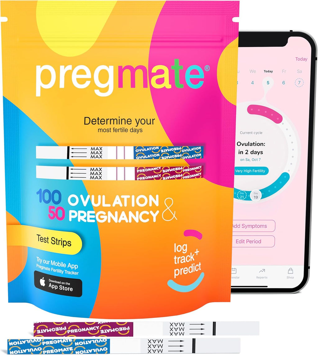 Pregmate Ovulation and Pregnancy Test Strips Kit

