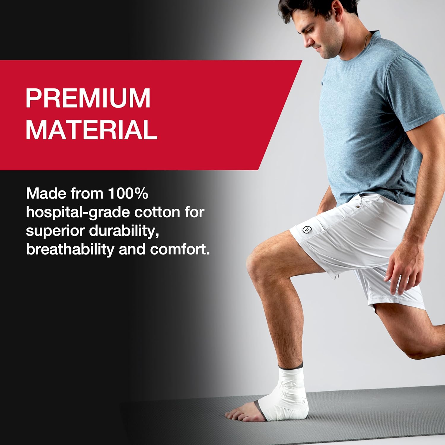 Mueller Sports Medicine Premium Athletic Tape, Cotton Support Tape Rolls

