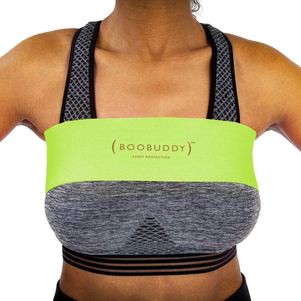 Boobuddy Breast Support Band, Sports Bra Boob Stabilizer Compression Strap

