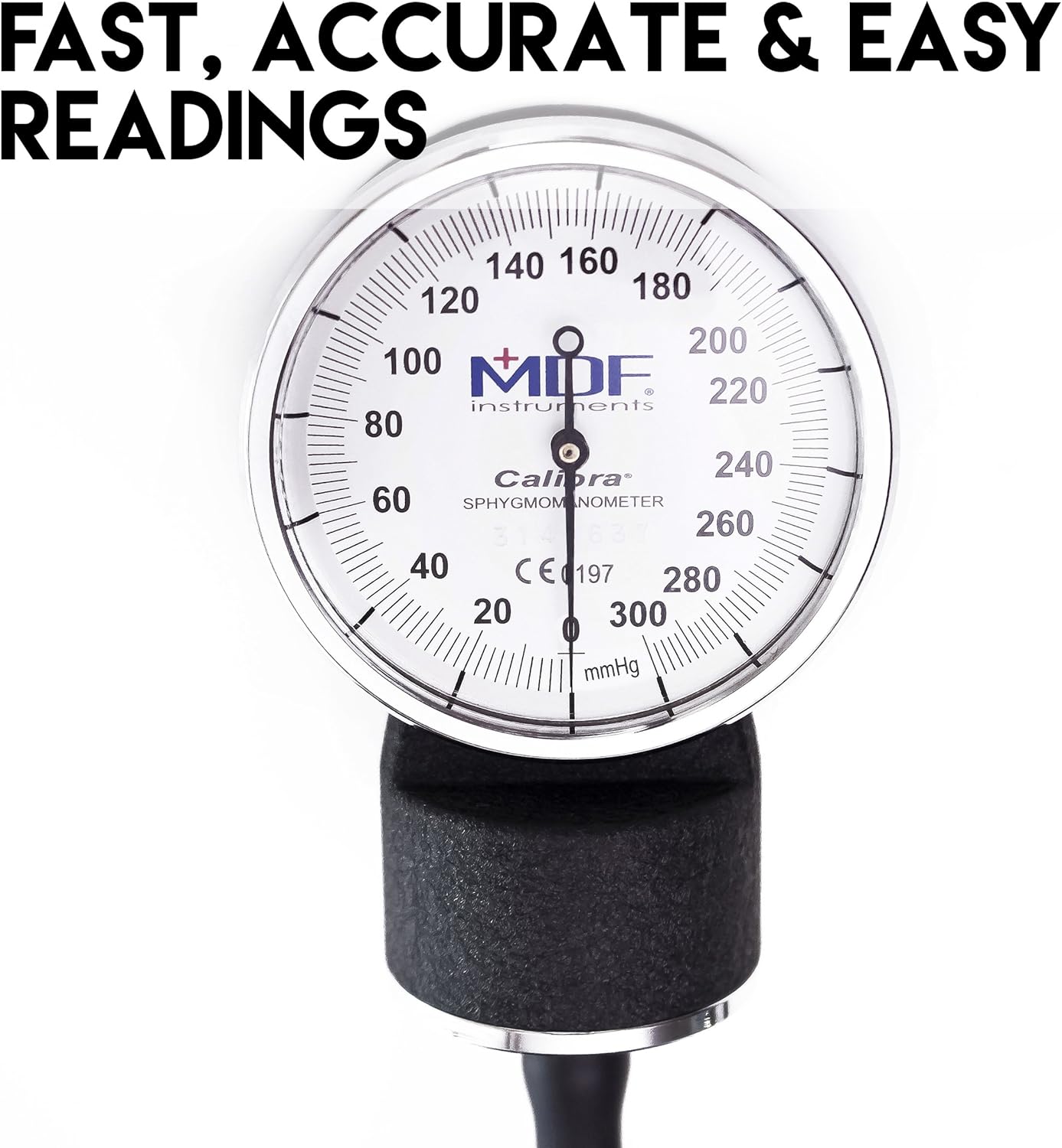 MDF Instruments Calibra Aneroid professional blood pressure monitor with carrying case

