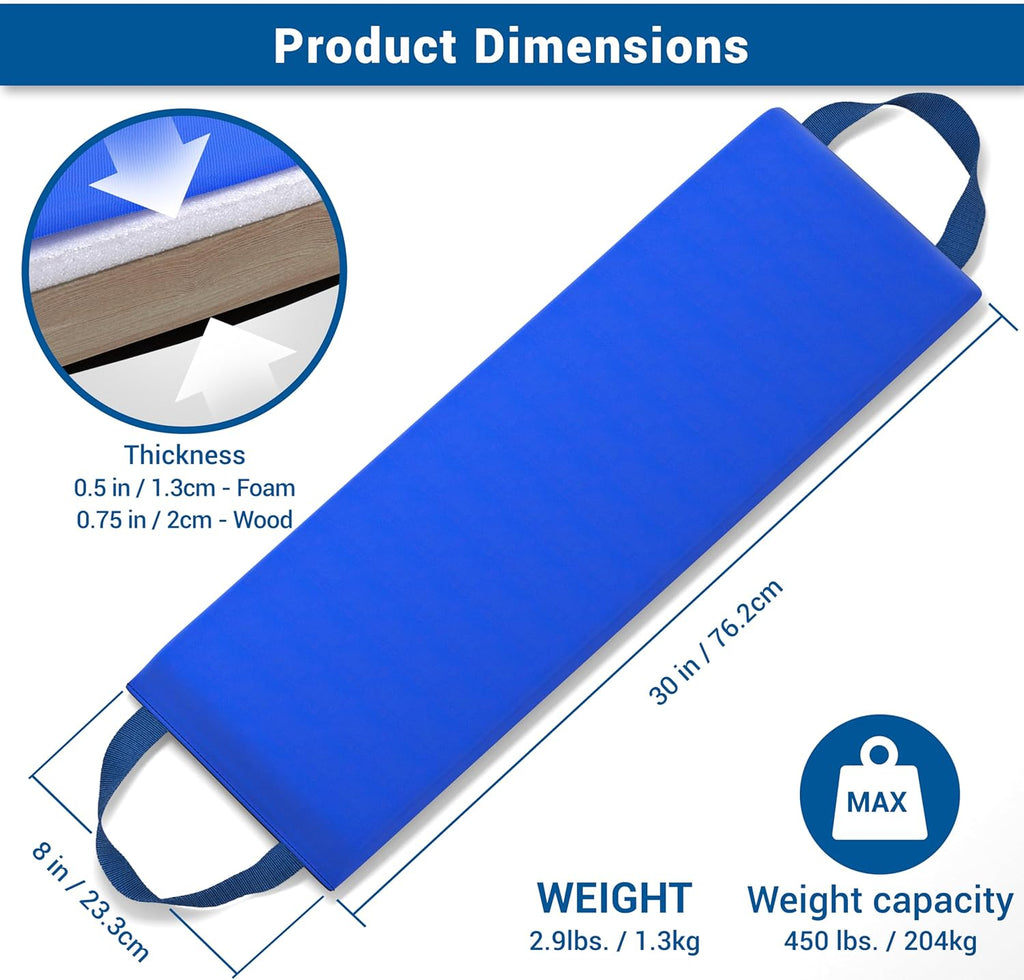 Skil-Care Transfer Board and Padded Slide Board with Reinforced Handles

