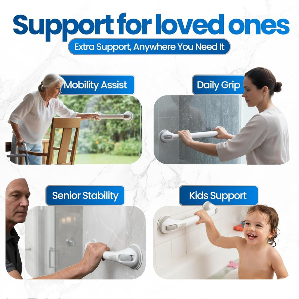 Changing Lifestyles Safe-er-Grip Balance Assist Bar for Bathtub and Shower

