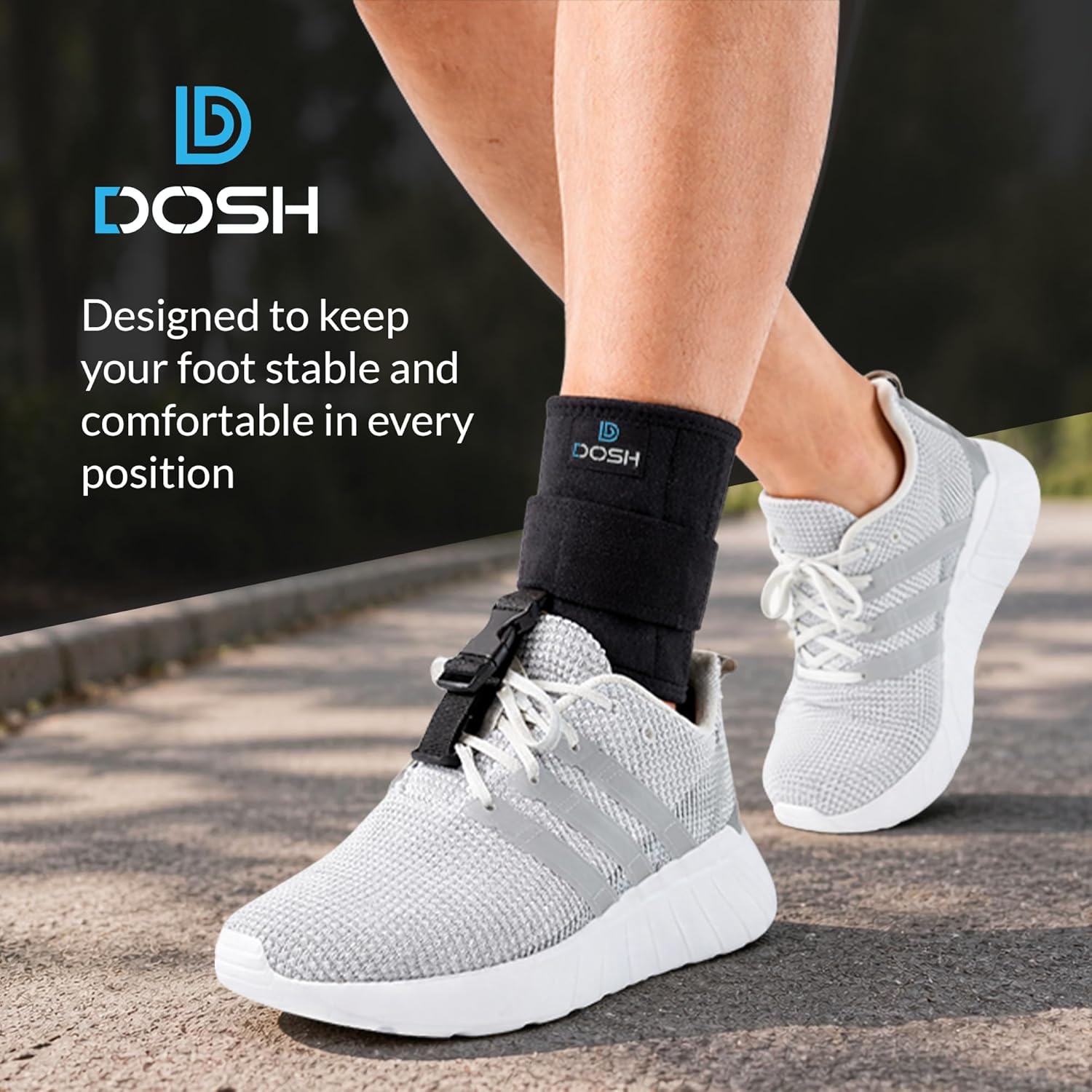Dosh AFO Foot Drop Brace for Walking, Ankle Foot Orthosis

