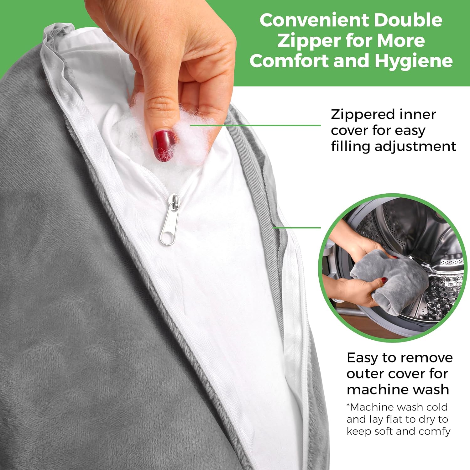 AbleUplift Rotator Cuff Shoulder Pillow, Ergonomic Support for Surgery Recovery

