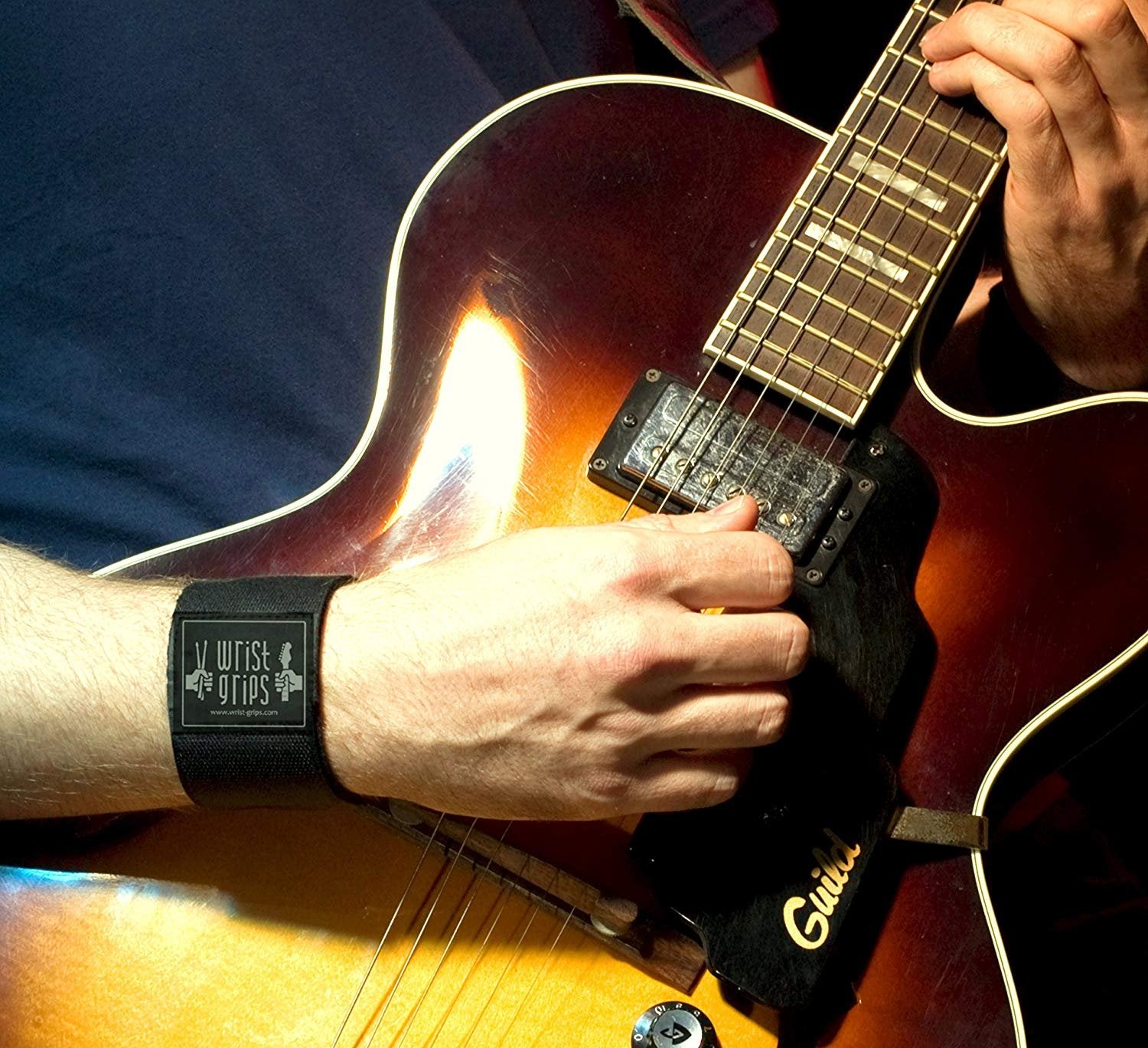 WristGrips Compression Wrist Wraps for Musicians, Carpal Tunnel, Tendonitis, Arthritis

