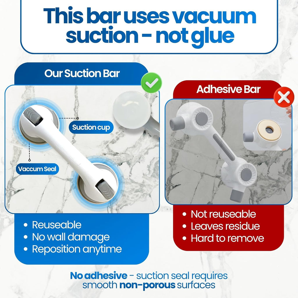 Changing Lifestyles Safe-er-Grip Balance Assist Bar for Bathtub and Shower

