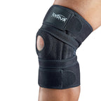 EXOUS Bodygear Knee Brace for Arthritis Pain, Adjustable Wraparound Support