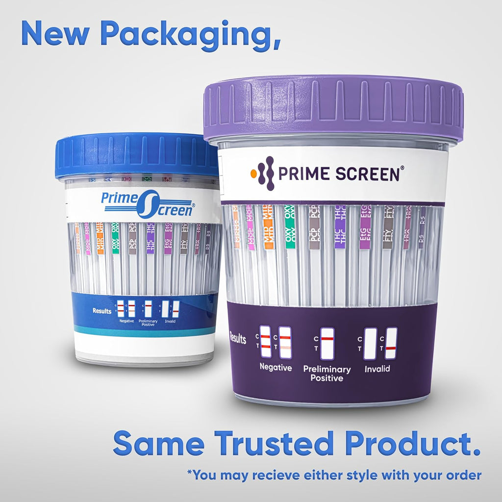 Prime Screen 14 Panel Urine Drug Test Cup for Instant Drug Screening

