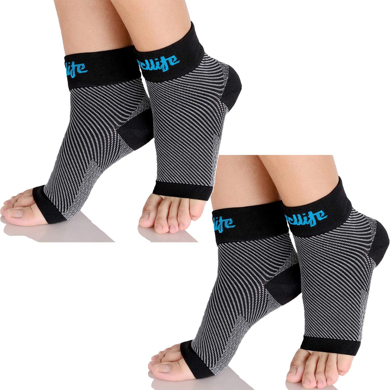 Dowellife Plantar Fasciitis Compression Socks Ankle Brace Arch Support Sleeves

