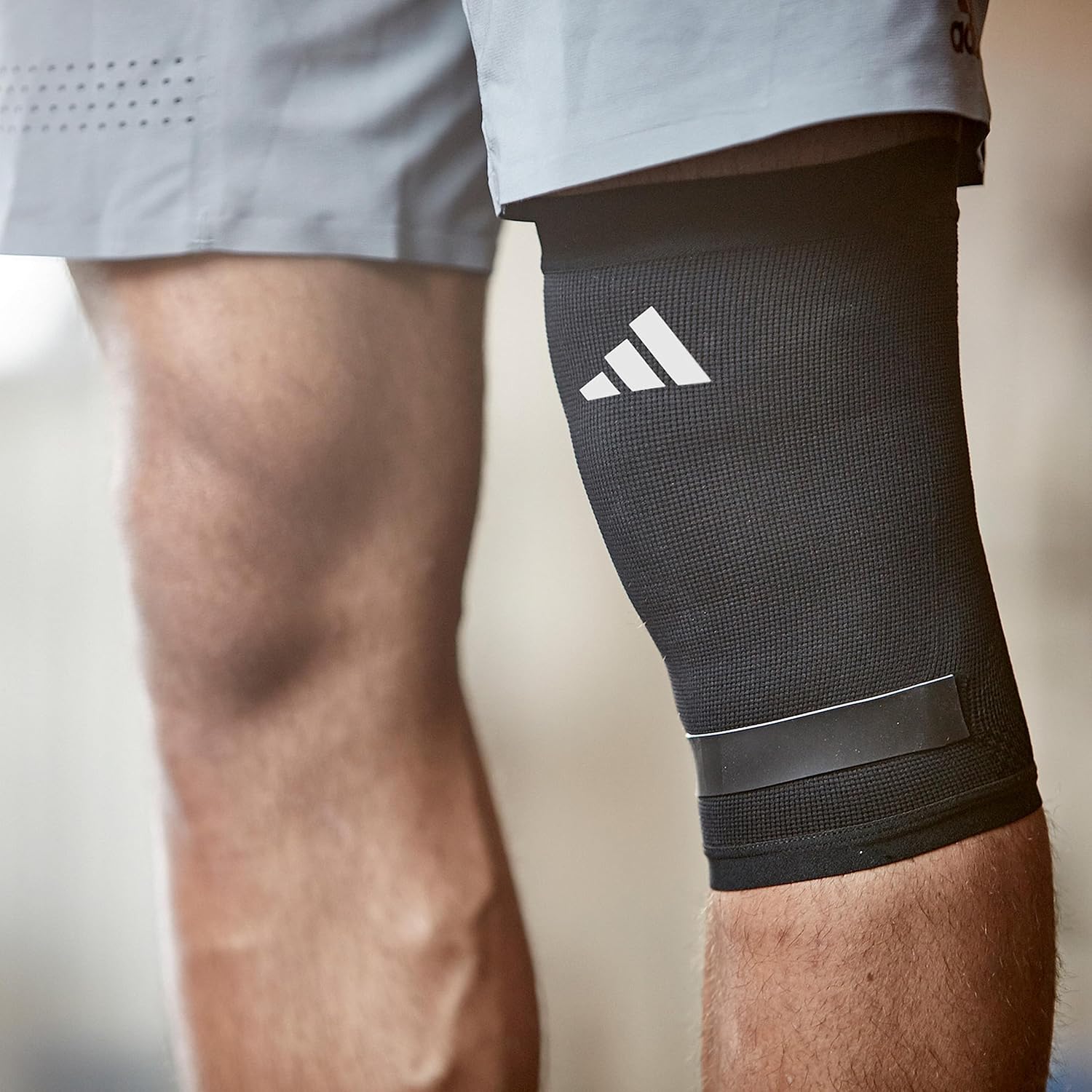 Aeroready Compression Sleeve with Silicone Grip, Breathable Seamless Design

