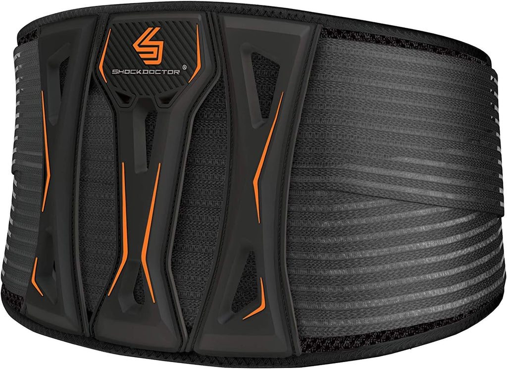 Shock Doctor Ultra Back Support Adult Lumbar Brace with Dual Strap Adjustments

