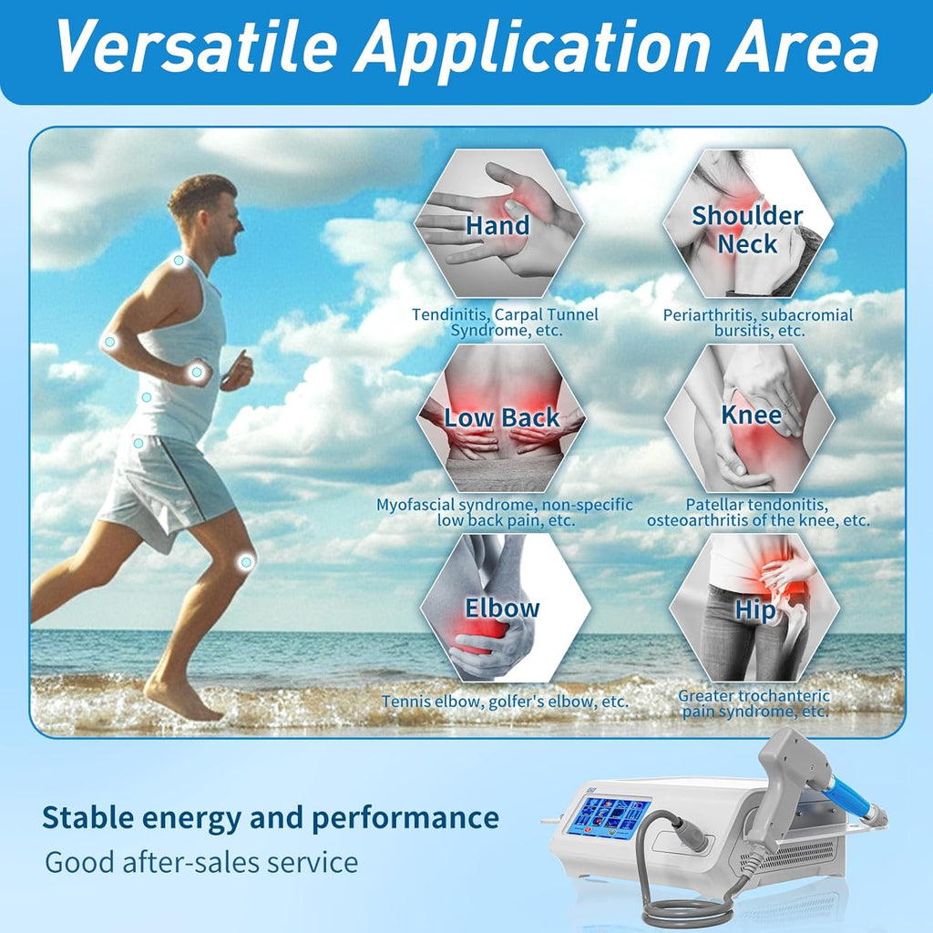Shockwave Therapy Machine ESWT Device for Joint and Muscle Pain, Non-Invasive

