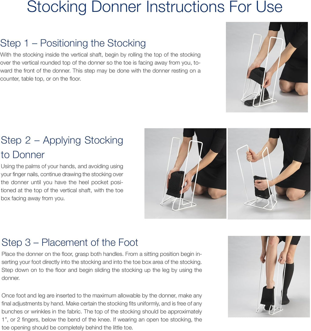 Truform Stocking Donner Compression Sock Applicator for Hosiery

