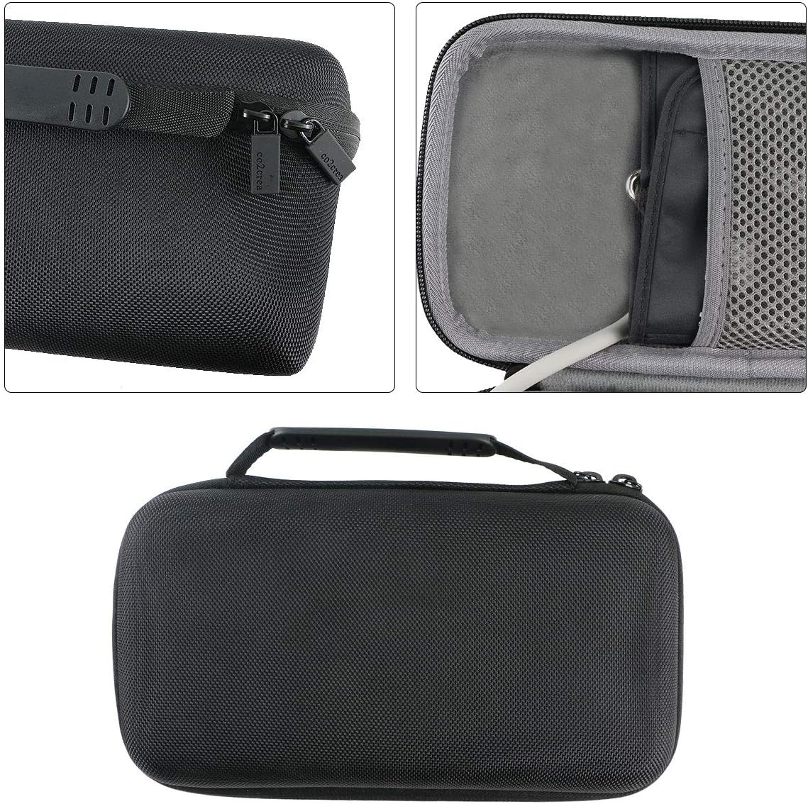 co2CREA Hard Travel Case for OMRON Upper Arm BP Monitor EKG BP7900

