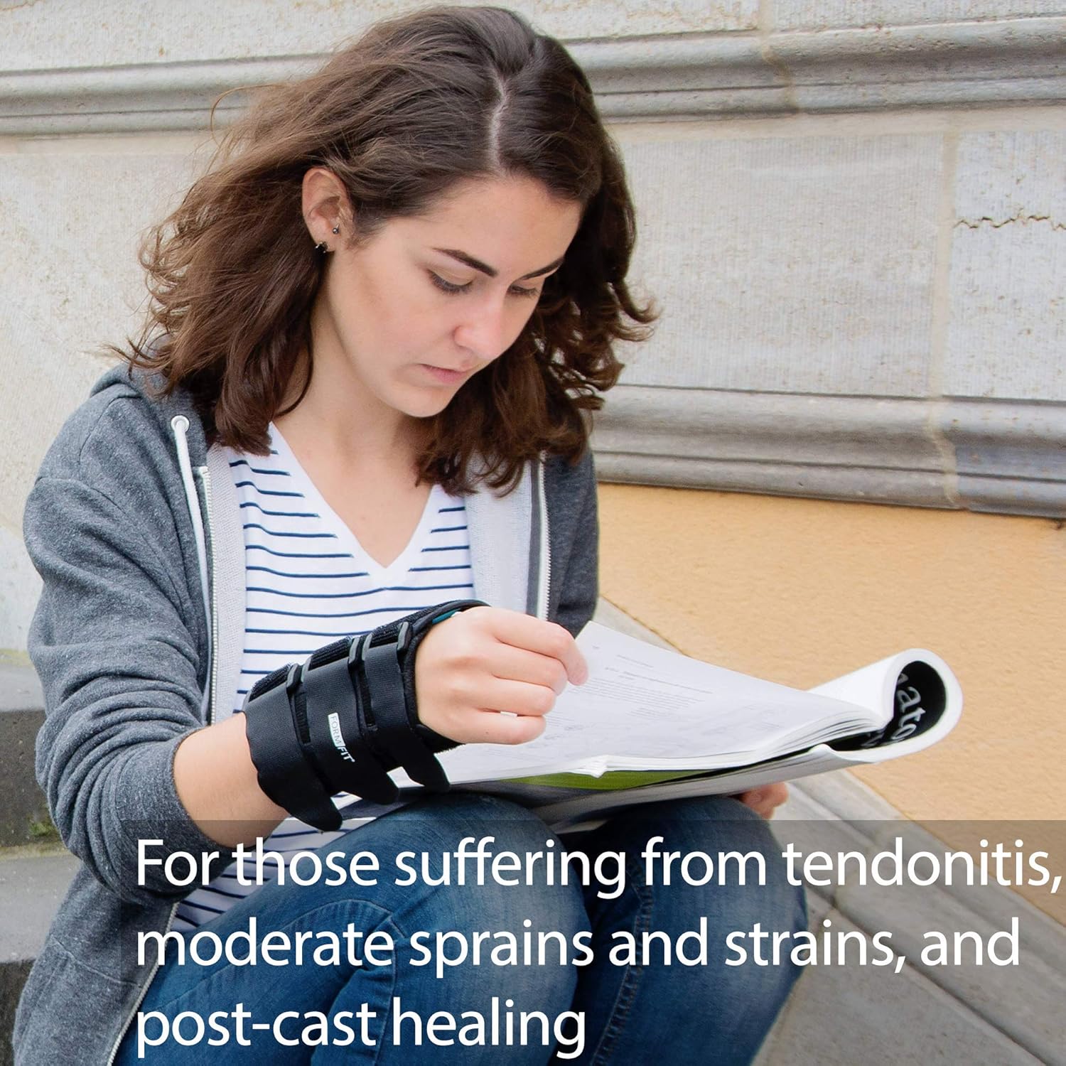 Ossur Formfit Wrist Brace for Carpal Tunnel and Tendonitis Support

